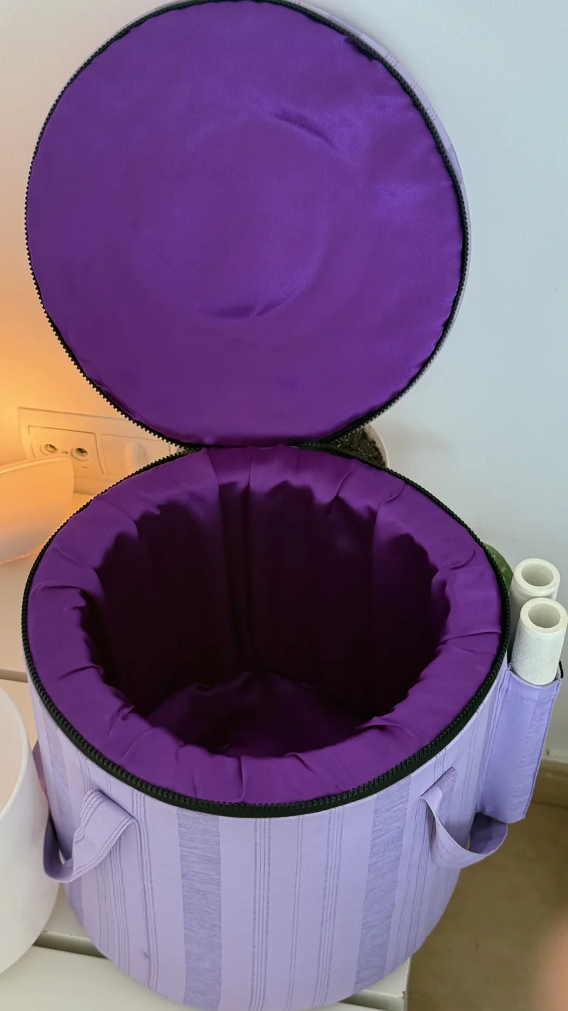 Funda de transporte protectora para cuencos alquímicos - Set Profesional de Cuencos Alquímicos Binaurales (Crystal Tones)