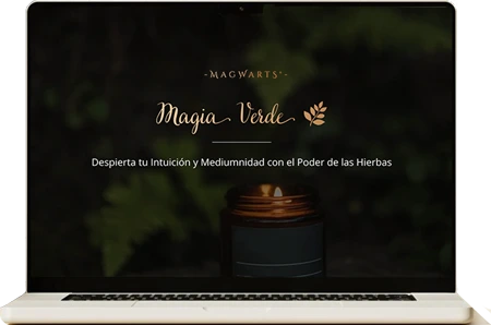 MAGIA VERDE - Despierta tu intuición y Mediumnidad con el Poder de las Plantas - Masterclass - MAGWARTS®